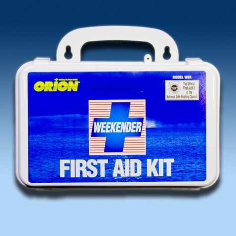 Orion First Aid Kit, Weekender ®, 5-1/2 Inch Length X 8 Inch Width X 2-3/4 Inch Height, Plastic Case, 146 Piece Kit – 964