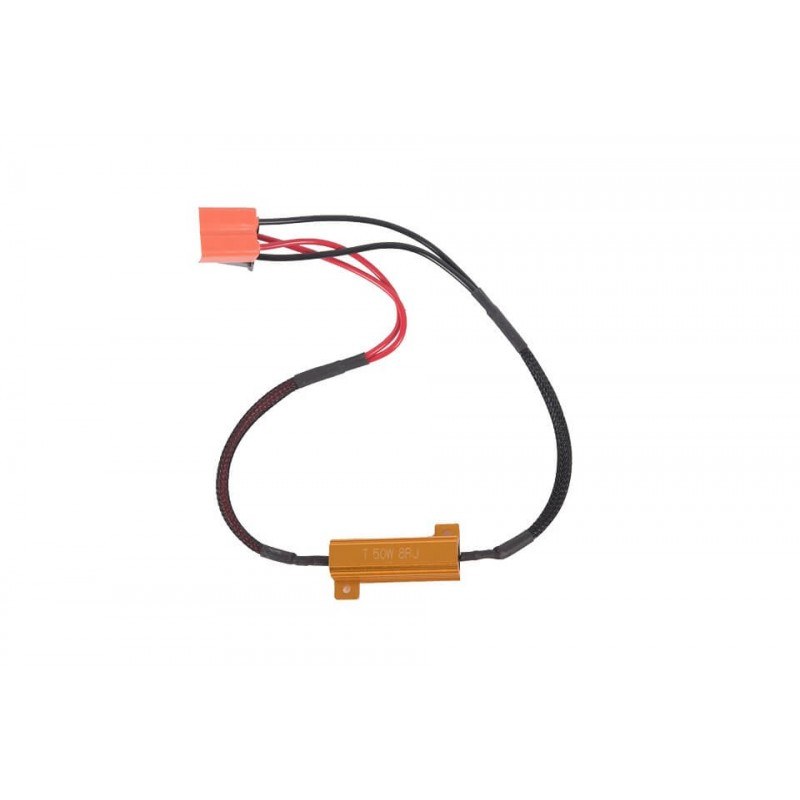 Odx Light Bulb Resistor, Aluminum, 50 Watt, For H7 Bulb, Set of 2 – 50RESISTH7