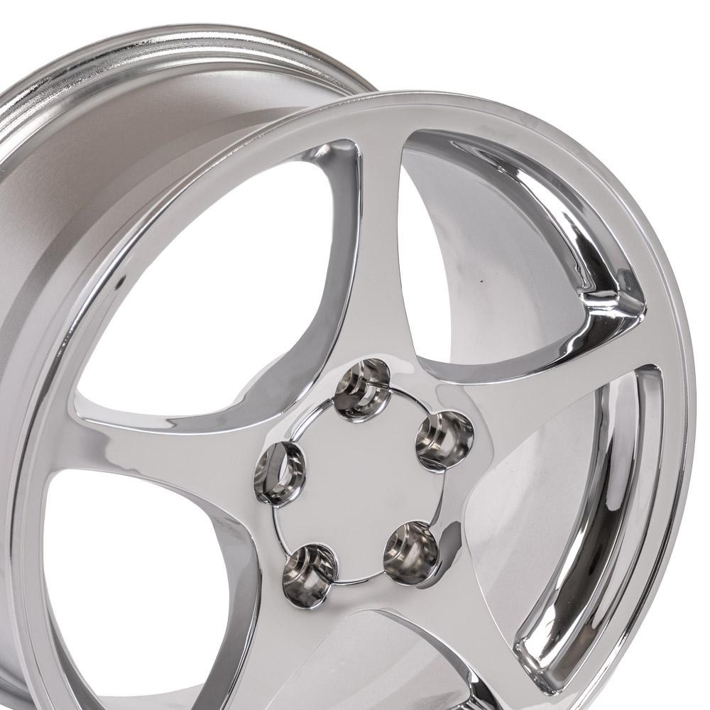 OE Wheels Wheel, CV05, 17 Inch Diameter X 8.5 Inch Width, 5 X 120.7 Millimeter/ 5 X 4.75 Inch Bolt Pattern, 58 Millimeter Offset – CV05-17085-5475-58C