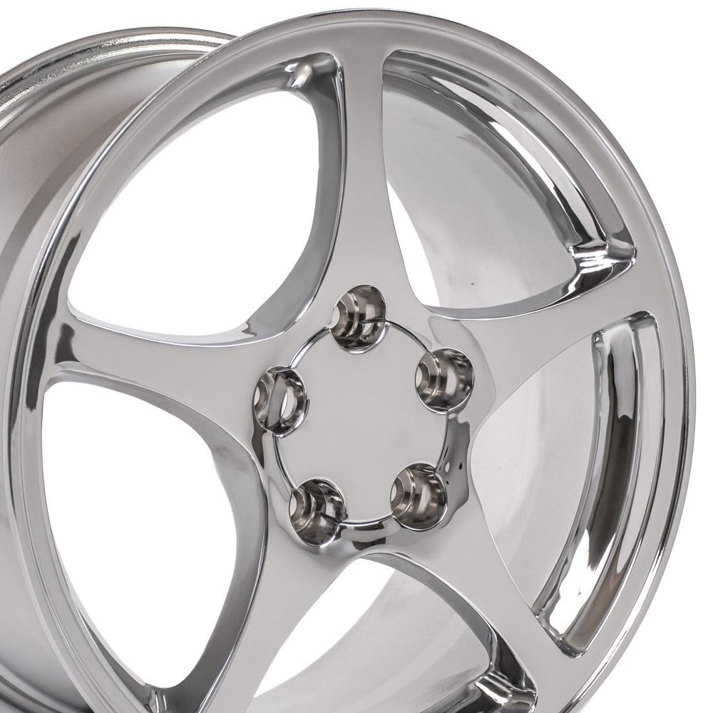 OE Wheels Wheel, CV05, 17 Inch Diameter X 8.5 Inch Width, 5 X 120.7 Millimeter/ 5 X 4.75 Inch Bolt Pattern, 58 Millimeter Offset – CV05-17085-5475-58C