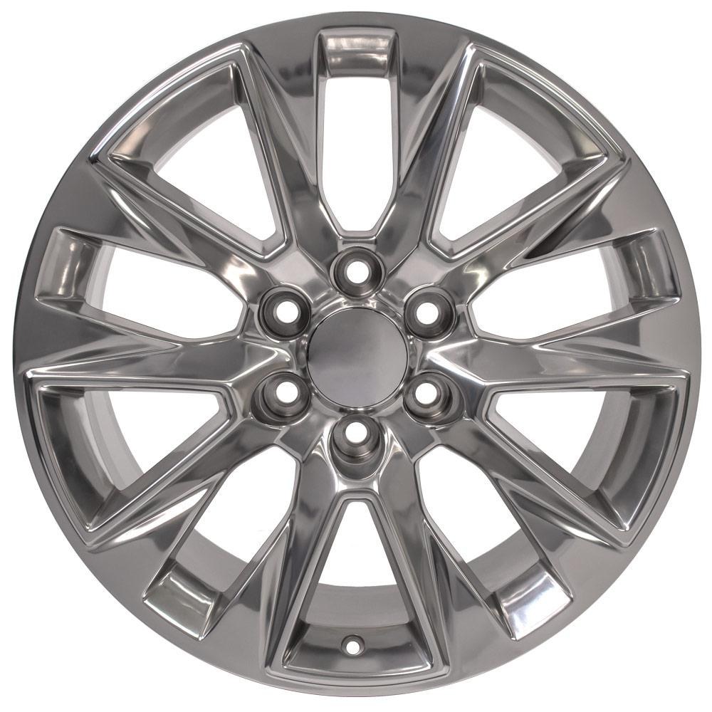 OE Wheels Wheel, CV26, 20 Inch Diameter X 9 Inch Width, 6 X 139.7 Millimeter/ 6 X 5.50 Inch Bolt Pattern, 28 Millimeter Offset – CV26-20090-6550-28P