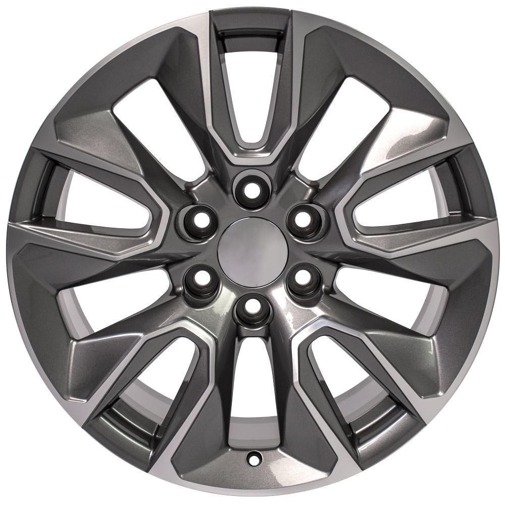 OE Wheels Wheel, CV32, 20 Inch Diameter X 9 Inch Width, 6 X 139.7 Millimeter/ 6 X 5.50 Inch Bolt Pattern, 28 Millimeter Offset – CV32-20090-6550-28MG