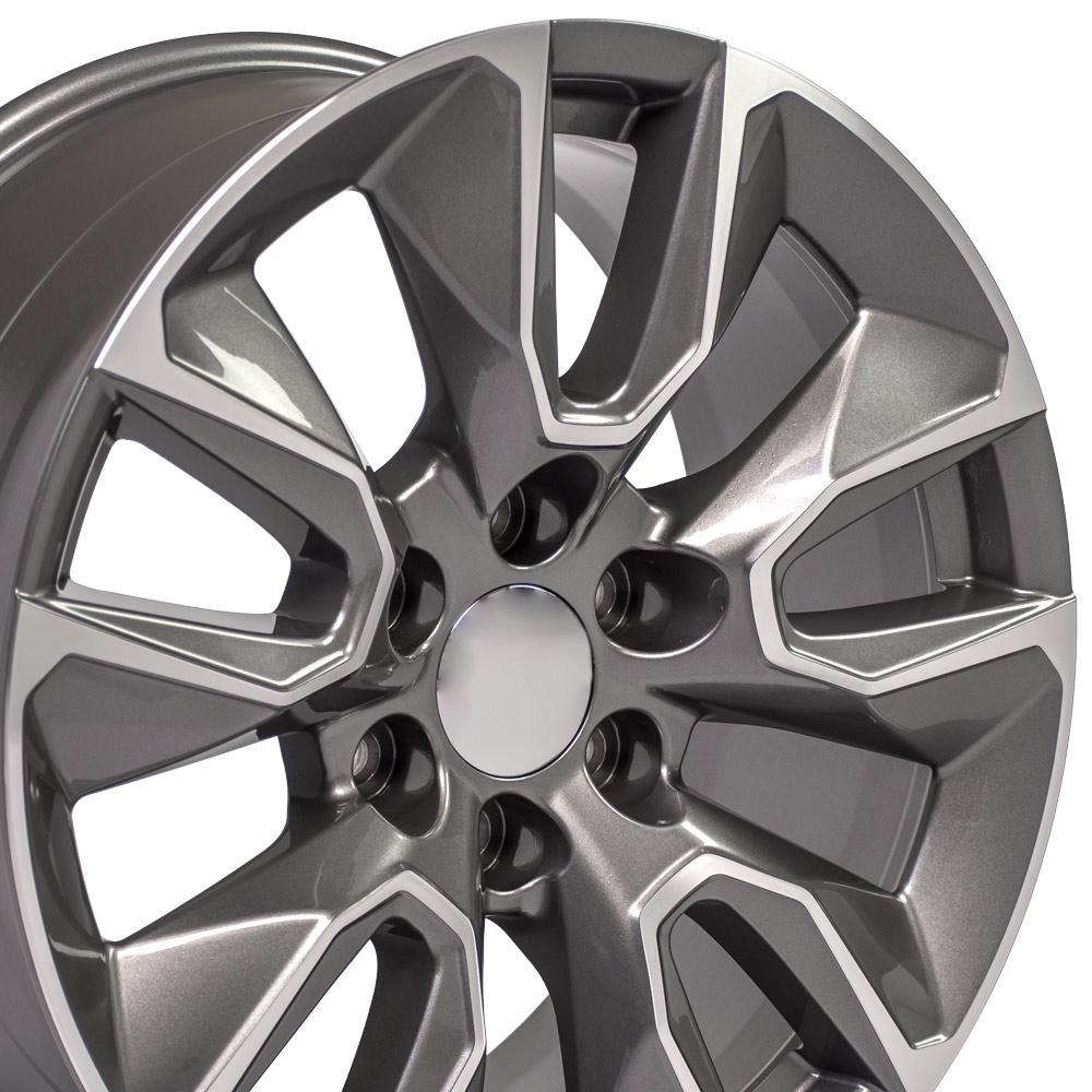 OE Wheels Wheel, CV32, 20 Inch Diameter X 9 Inch Width, 6 X 139.7 Millimeter/ 6 X 5.50 Inch Bolt Pattern, 28 Millimeter Offset – CV32-20090-6550-28MG