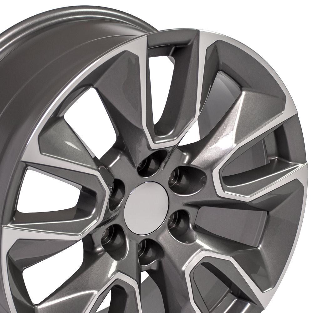 OE Wheels Wheel, CV32, 20 Inch Diameter X 9 Inch Width, 6 X 139.7 Millimeter/ 6 X 5.50 Inch Bolt Pattern, 28 Millimeter Offset – CV32-20090-6550-28MG