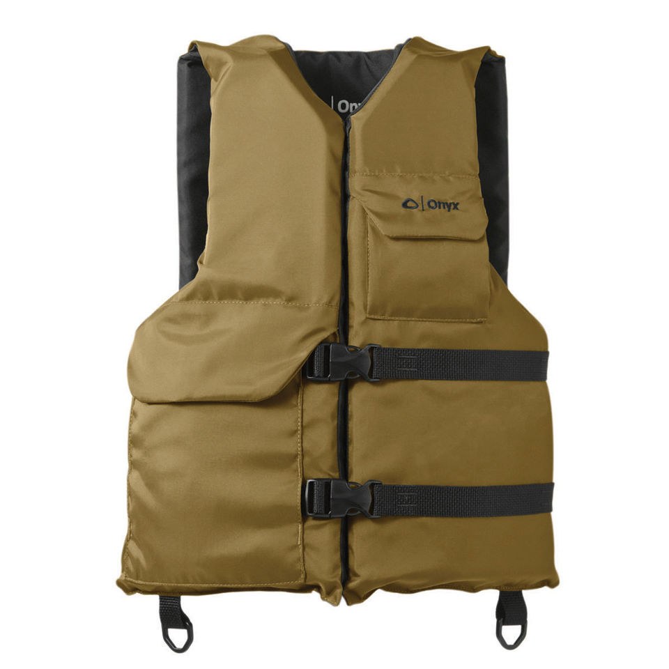 Onyx Outdoor Pfd – Personal Floatation Device, 1160 Adult Sport, Life Vest, Fits Chest Sizes 40 Inch to 60 Inch – 116000-706-005-12