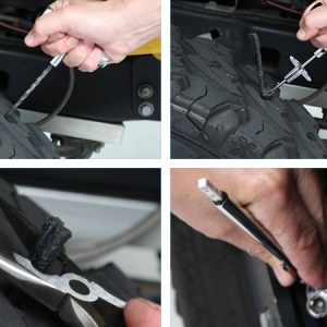 Overland Vehicle Systems Tire Repair Kit, For Vehicle Tires, Plug – 12030001
