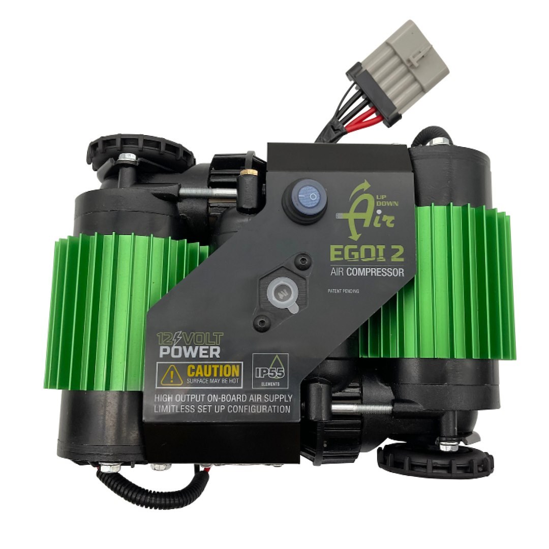Overland Vehicle Systems Air Compressor, Egoi, Staitionary, 6.1 Cubic Feet Per Minute (cfm) at 150 PSI, Without Air Tank, With Dual Motor – 12099918