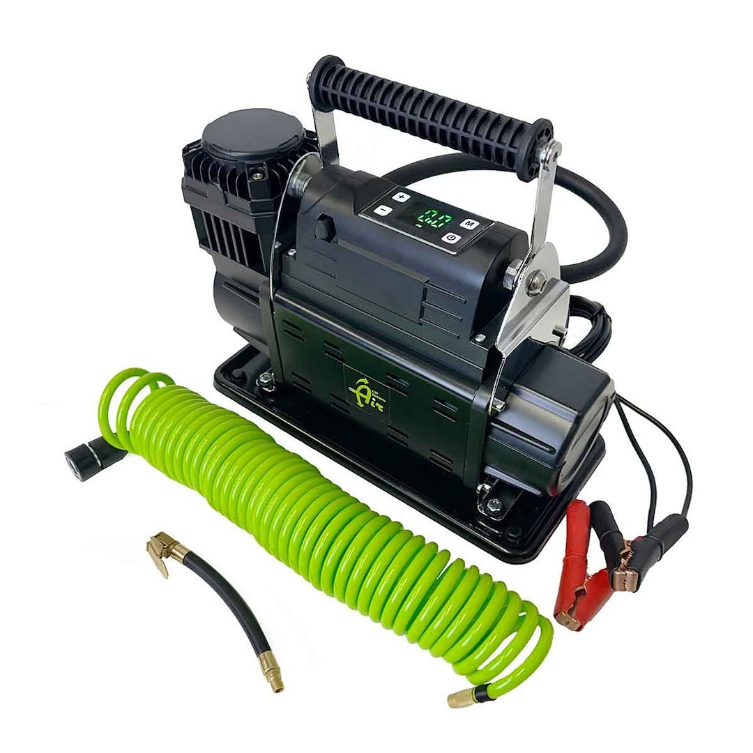 Overland Vehicle Systems Air Compressor, Egoi, Portable, 7.0 Cubic Feet Per Minute (cfm) at 150 PSI, Battery Clamp, Without Air Tank – 12099922