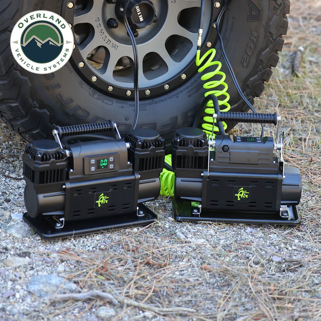 Overland Vehicle Systems Air Compressor, Egoi, Portable, 7.0 Cubic Feet Per Minute (cfm) at 150 PSI, Battery Clamp, Without Air Tank – 12099922