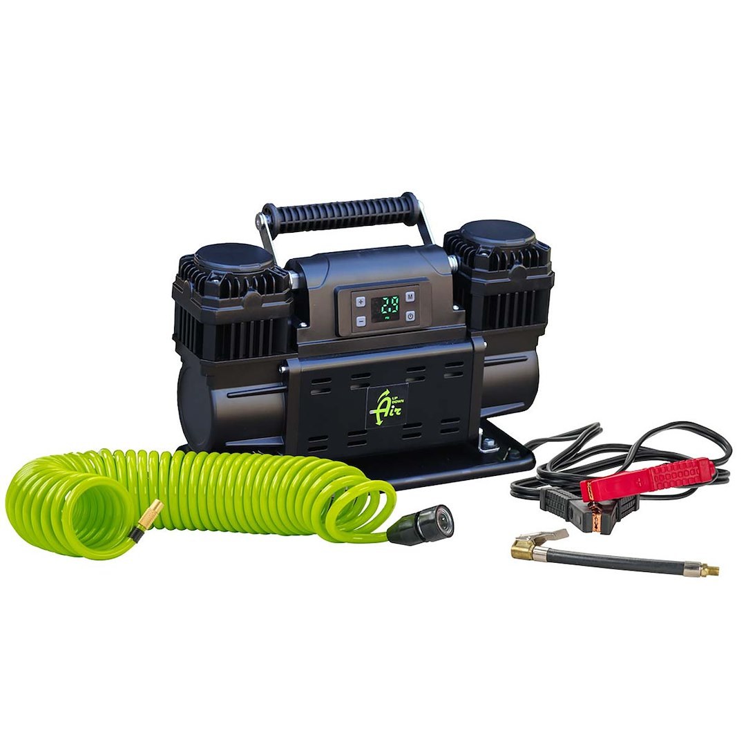 Overland Vehicle Systems Air Compressor, Egoi, Portable, 12.6 Cubic Feet Per Minute (cfm) at 150 PSI, Battery Clamp, Without Air Tank – 12099923