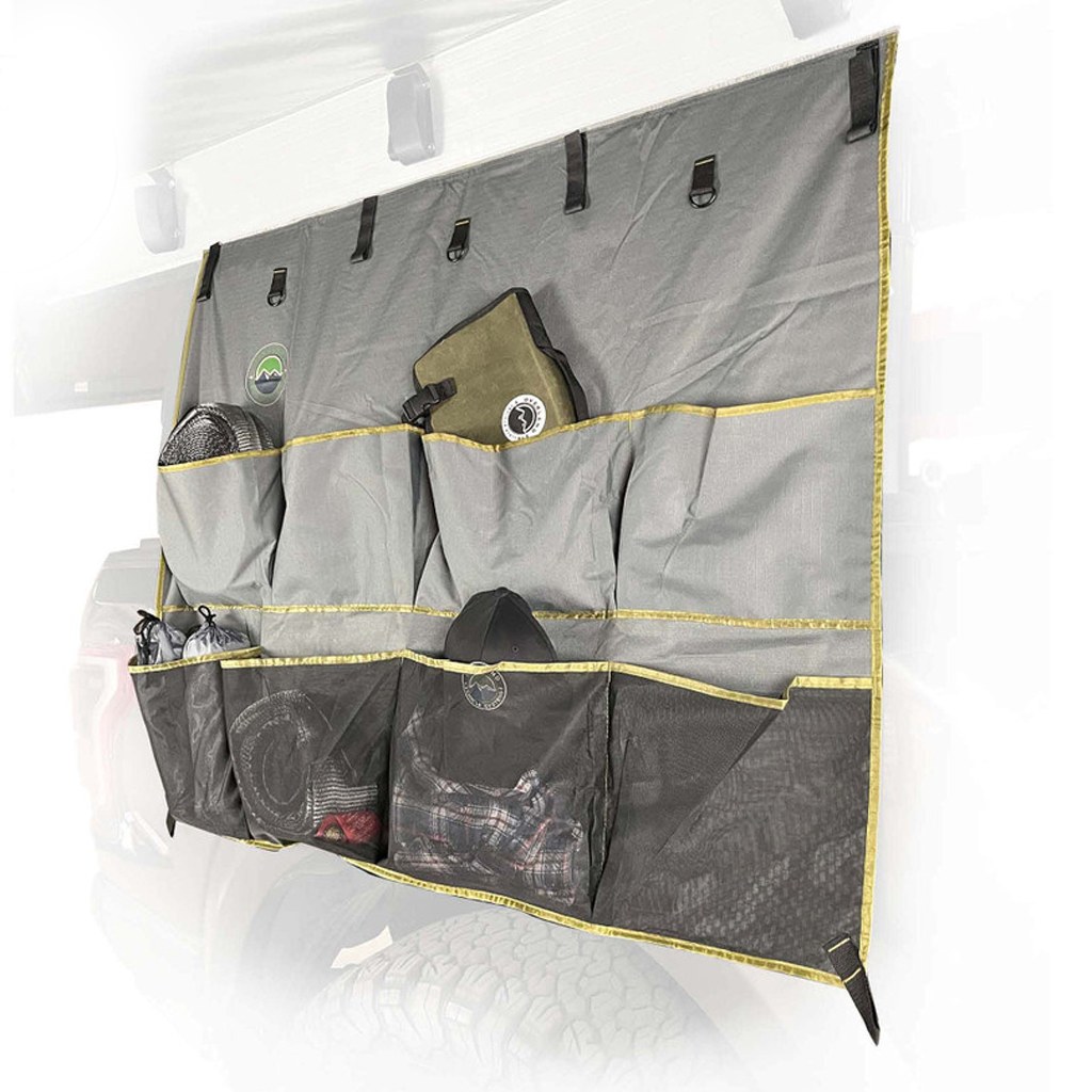 Overland Vehicle Systems Camp Organizer, 39 Inch Width X 47 Inch Height, 8 Pouches – 18089911