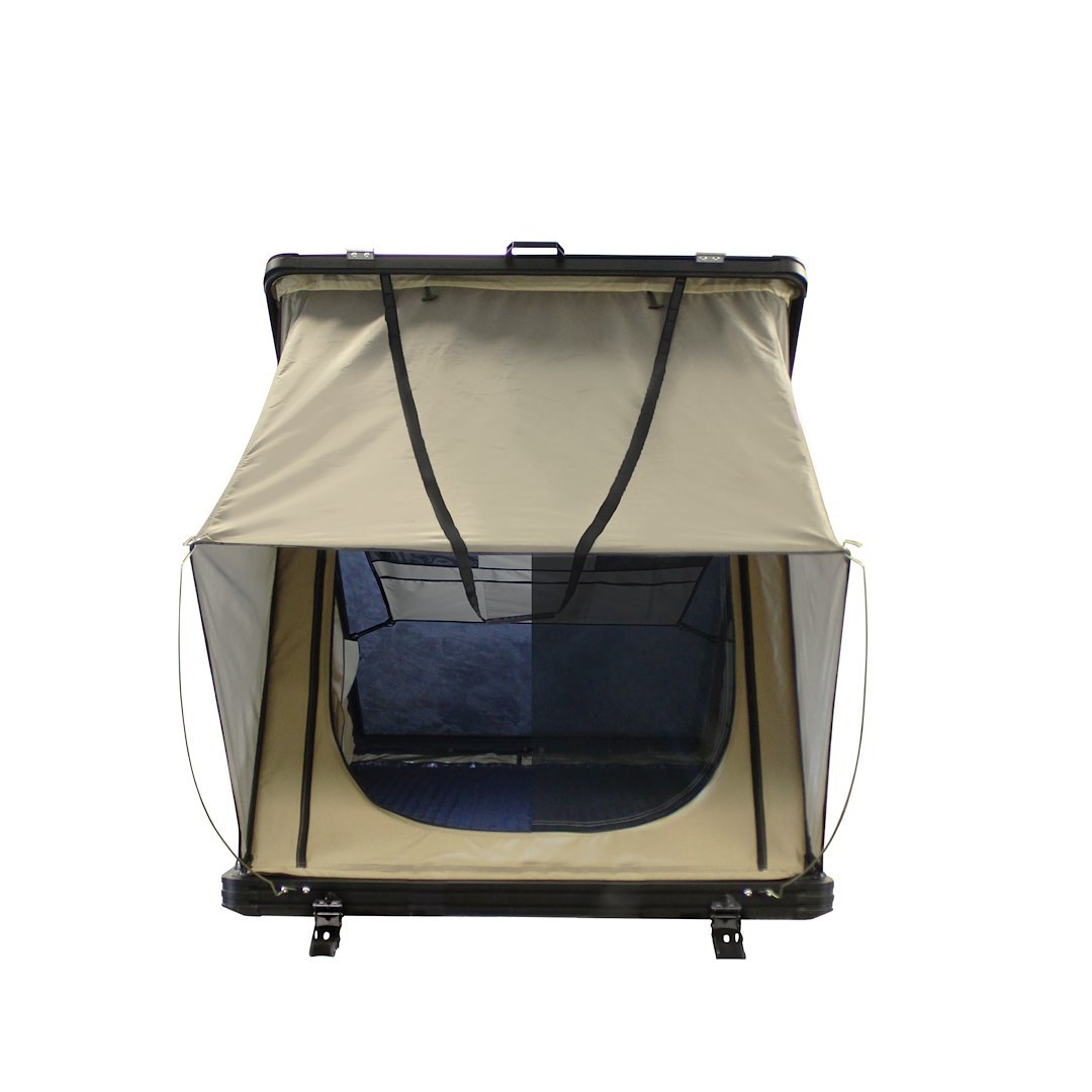 Overland Vehicle Systems Tent, Ld Tmon, Car Top, 50.5 Inch Length X 84 Inch Width X 46 Inch Height, Sleeps 1-2 Adults – 18119935