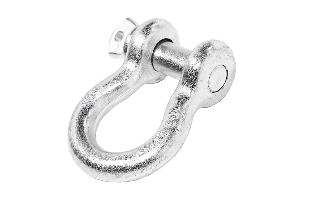 Overland Vehicle Systems D-Ring, With 3/4 Inch Pin, 4.75 Ton Weight Rating, Zinc, Steel, Single – 19019905