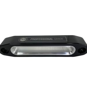 Overland Vehicle Systems Winch Fairlead, Hawse Style, For Use with Synthetic Rope, Powder Coat, Black, Aluminum – 19019910