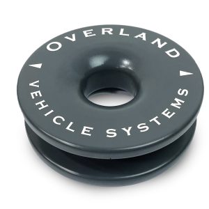 Overland Vehicle Systems Winch Snatch Block, 41,000 Pound Capacity, 4 Inch, With Storage Bag – 19230003