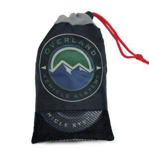 Overland Vehicle Systems Winch Snatch Block, 41,000 Pound Capacity, 4 Inch, With Storage Bag – 19230003