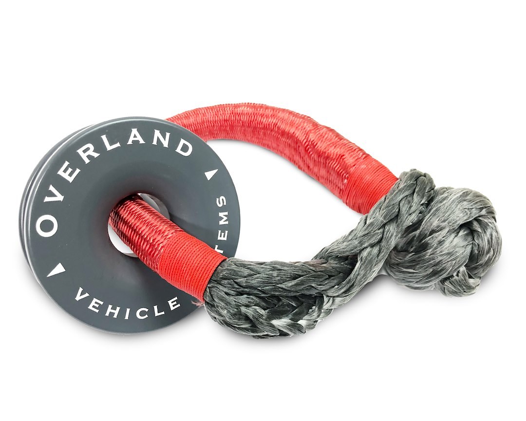 Overland Vehicle Systems Winch Snatch Block, 41,000 Pound Capacity, 4 Inch, With Storage Bag – 19230003