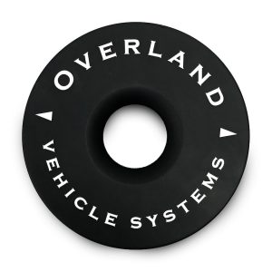 Overland Vehicle Systems Winch Snatch Block, 45,000 Pound Capacity, 6.25 Inch, Black, With Storage Bag – 19240004