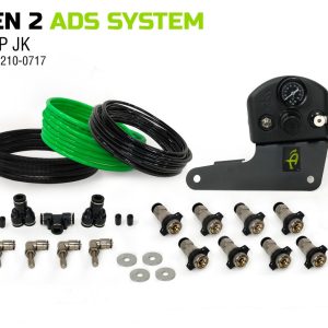 Overland Vehicle Systems Tire Pressure Control System, Use to Set Air Pressure Up to 4 Tires Simultaneously, Front Engine Compartment Mount – 210-0717