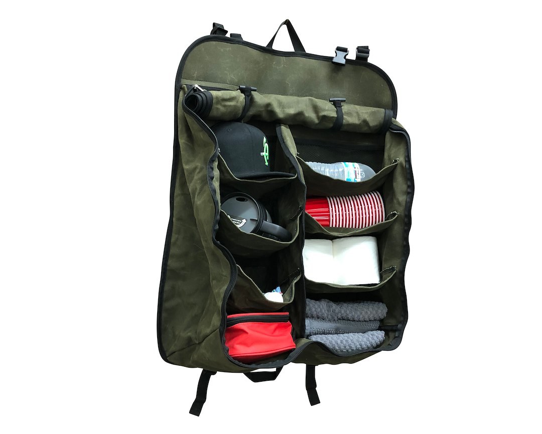 Overland Vehicle Systems Gear Bag, Canyon, Foldablequick Deploy Style, 8 Inch Length X 2 Inch Width X 8 Inch Height, 8 Pockets – 21139941