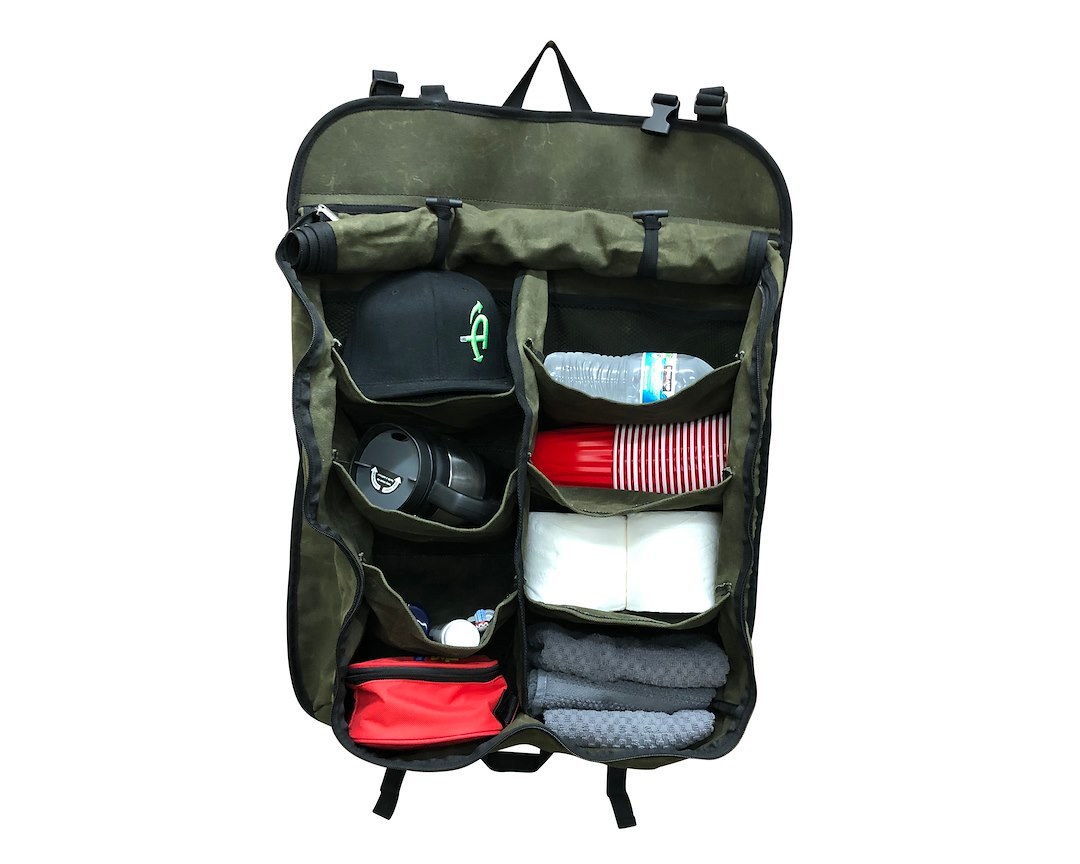 Overland Vehicle Systems Gear Bag, Canyon, Foldablequick Deploy Style, 8 Inch Length X 2 Inch Width X 8 Inch Height, 8 Pockets – 21139941