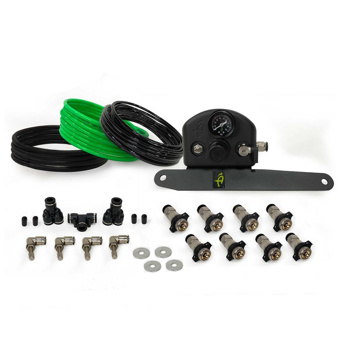 Overland Vehicle Systems Tire Pressure Control System, Universal, Use to Set Air Pressure Up to 4 Tires Simultaneously – 218-1819