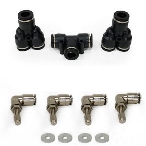 Overland Vehicle Systems Tire Pressure Control System, Universal, Use to Set Air Pressure Up to 4 Tires Simultaneously – 218-1819