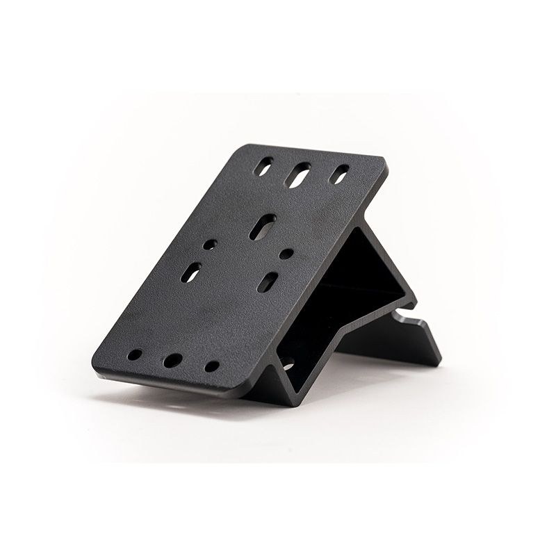Overland Vehicle Systems Air Compressor Mounting Kit, For Use with Arb Dual Air Compressor, Skid Plate Mount, Black – 22-1819