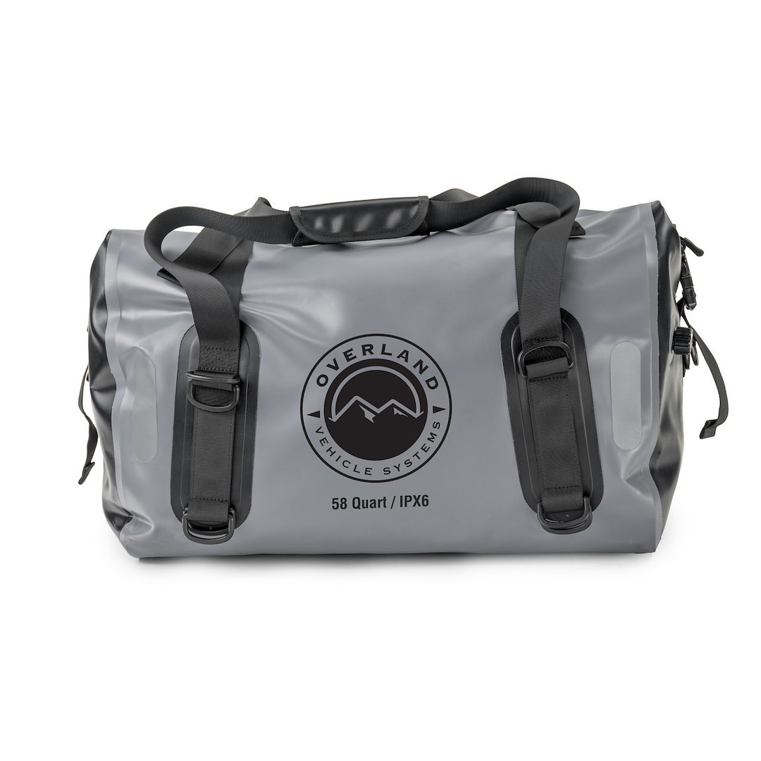 Overland Vehicle Systems Water Carrier, 58 Quart Capacity, Gray, Premium 1000D Construction – 40300011