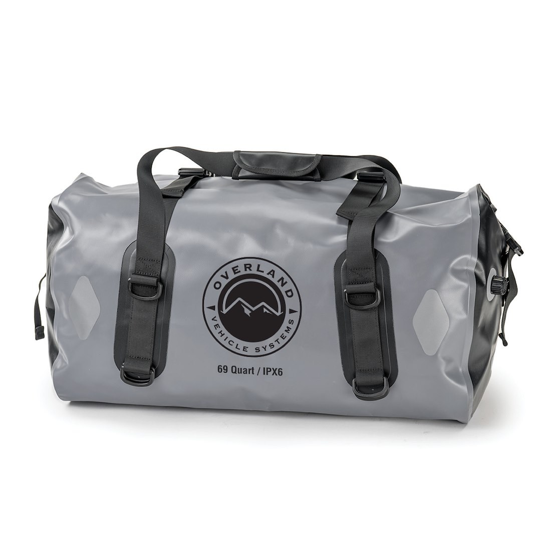 Overland Vehicle Systems Water Carrier, 69 Quart Capacity, Gray, Premium 1000D Construction – 40300021