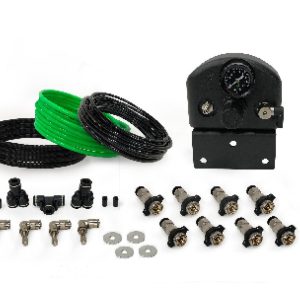 Overland Vehicle Systems Tire Pressure Control System, Use to Set Air Pressure Up to 4 Tires Simultaneously, Universal Mount – 88-9999