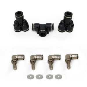 Overland Vehicle Systems Tire Pressure Control System, Use to Set Air Pressure Up to 4 Tires Simultaneously, Universal Mount – 88-9999