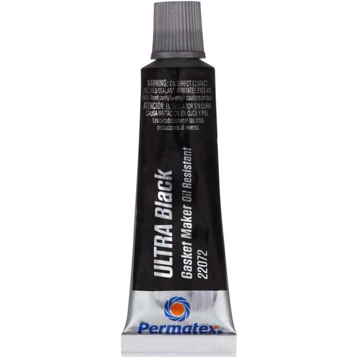 Permtx-Lockt Gasket Sealer, Ultra Black ®, Squeeze Tube, 0.5 Ounce, Single – 22072