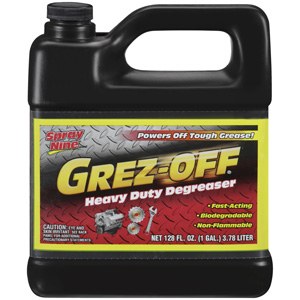 Permtx-Lockt Degreaser, Spray Nine ® Grez-Off ®, Single, 1 Gallon Capped Bottle, Low Profile – 22701