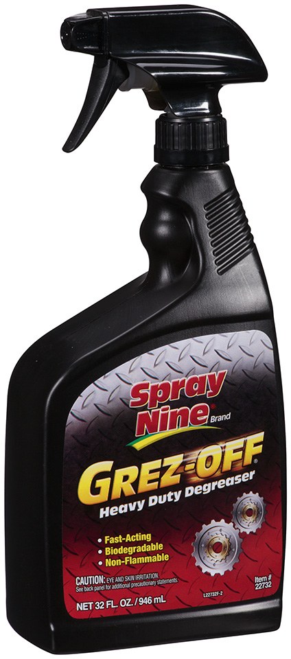 Permtx-Lockt Degreaser, Spray Nine ® Grez-Off ®, Single, 32 Ounce Trigger Spray Bottle – 22732
