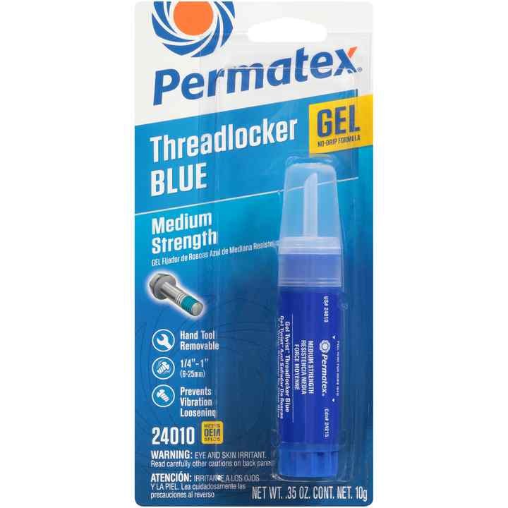 Permtx-Lockt Thread Sealant, Gel Twist ™, 10 Gram Tube, Blue Gel – 24010