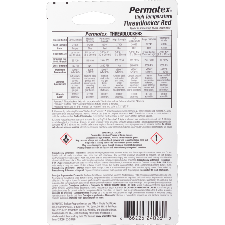 Permtx-Lockt Thread Sealant – 24026
