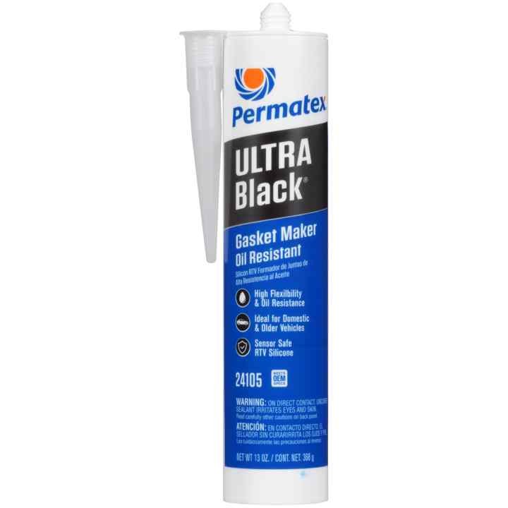 Permtx-Lockt Gasket Sealer, Ultra Black ®, 13 Ounce Cartridge, Single – 24105