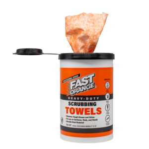 Permtx-Lockt Shop Towel, Fast Orange ®, Textured Cloth, 7 Inch X 12 Inch, 72 Piece – 25074