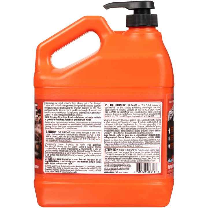 Permtx-Lockt Hand Cleaner, Fast Orange ® Xtreme, Use to Remove Grease/ Grime/ Inks/ Soil/ Paint/ Gasket Cements and Adhesives, Lotion – 25618