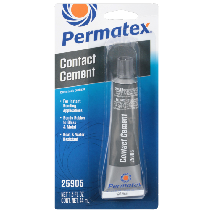 Permtx-Lockt Trim and Upholstery Adhesive, Used to Bond Metal/ Wood/ Ceramic/ Leather/ Rubber and Many Other Surfaces, 1.5 Ounce Tube, Single – 25905