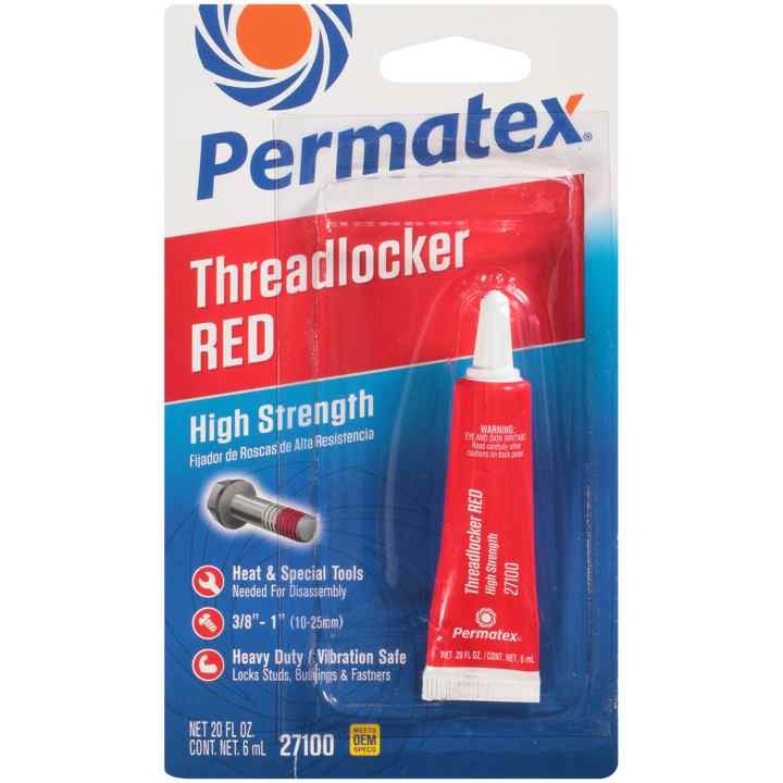 Permtx-Lockt Thread Sealant, Use with Cylinder Block/ Rocker Arm Studs/ Ring Gear Bolts/ Frame Bolts and Shock Absorber Bolts – 27100