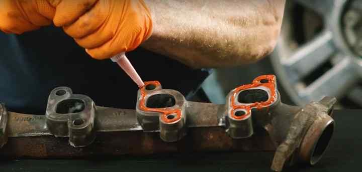 Permtx-Lockt Gasket Maker, Optimum ®, Used for Flexibility and Maximum Temperature Performance, 8 Ounce Power Bead – 27138