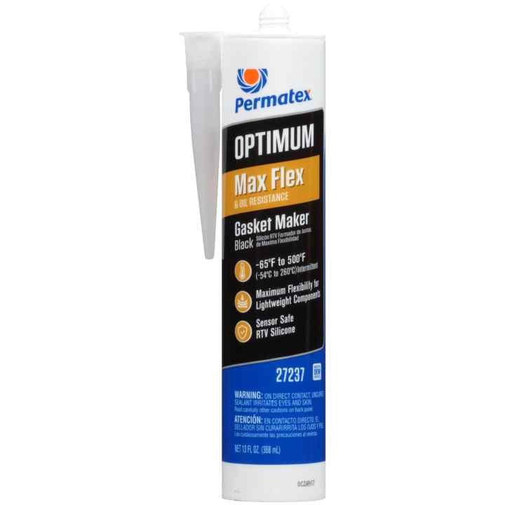 Permtx-Lockt Gasket Maker, Optimum ®, Used as Gasket for Oil Pans/ Timing Covers/ Transmission Pans/ Differential Covers, 13 Ounce Bottle – 27237