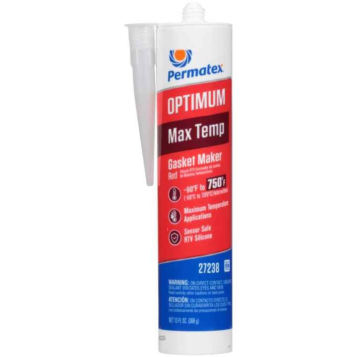 Permtx-Lockt Gasket Maker, Used as Gasket for Exhaust Manifold/ Header/ Turbochargers and Slip-Fit Exhaust Parts, 13 Ounce Bottle – 27238