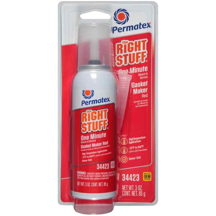 Permtx-Lockt Gasket Maker, The Right Stuff ®, Used for Adhesion and High Temperature Performance, 3 Ounce Power Can – 34423