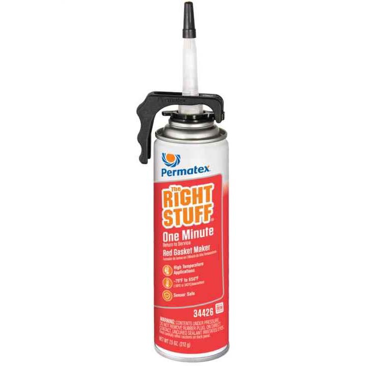 Permtx-Lockt Gasket Maker, The Right Stuff ®, Used for Adhesion and High Temperature Performance, 7.5 Ounce Power Bead – 34426