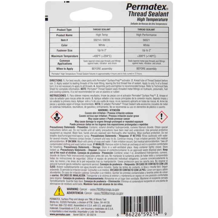 Permtx-Lockt Thread Sealant – 59214