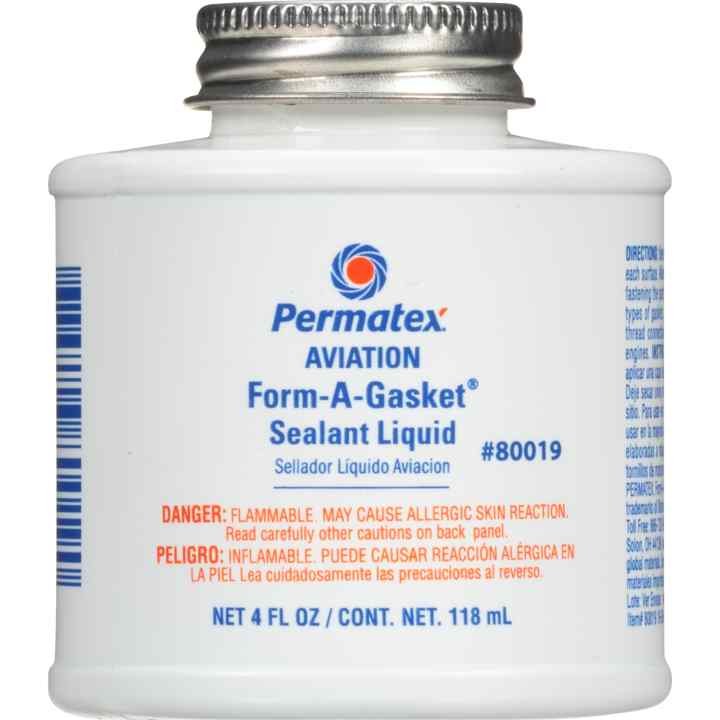 Permtx-Lockt Gasket Sealer, Form-A-Gasket ®, Brush-On, 4 Ounce Bottle, Single – 80019