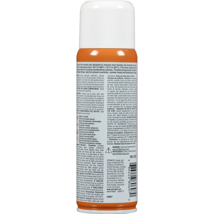 Permtx-Lockt Gasket Sealer, Spray-A-Gasket ®, Aerosol Spray Can, 12 Ounce, Single – 80697